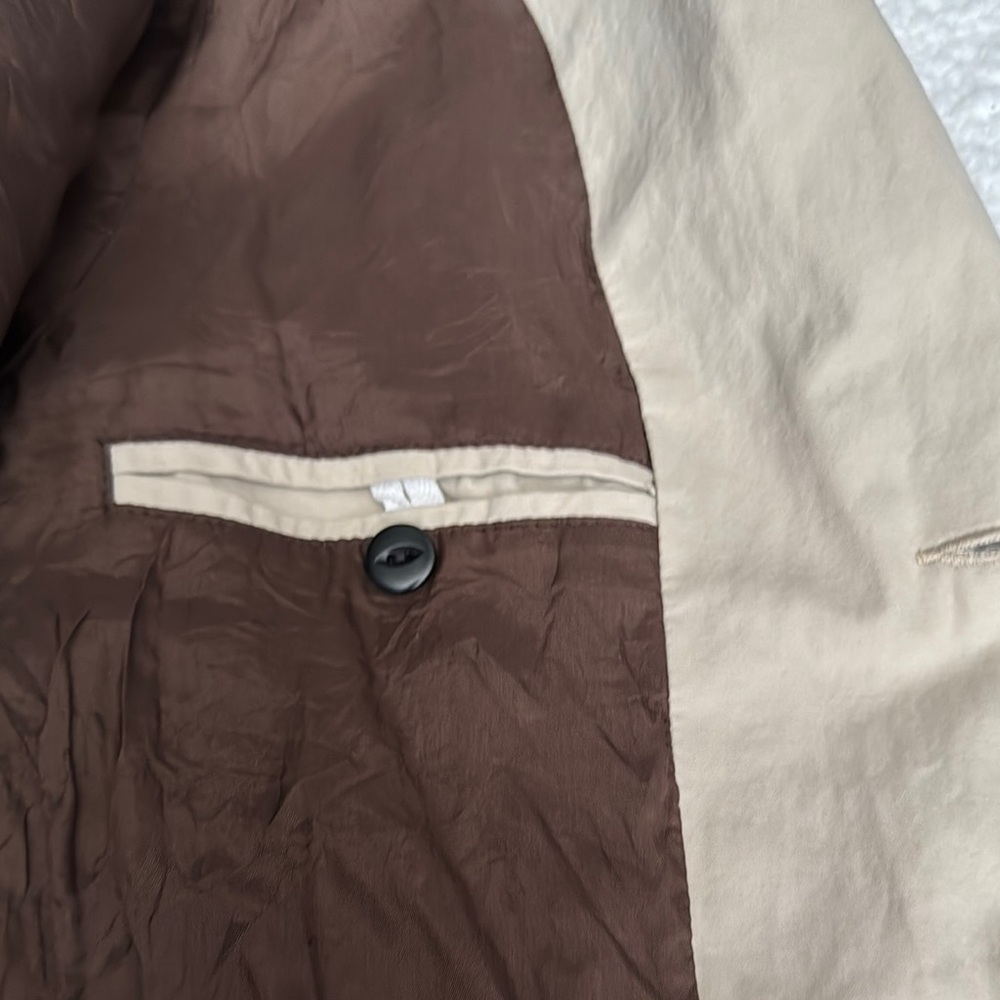 Guess Tan Performance Jacket Lightweight Tailored - image 7